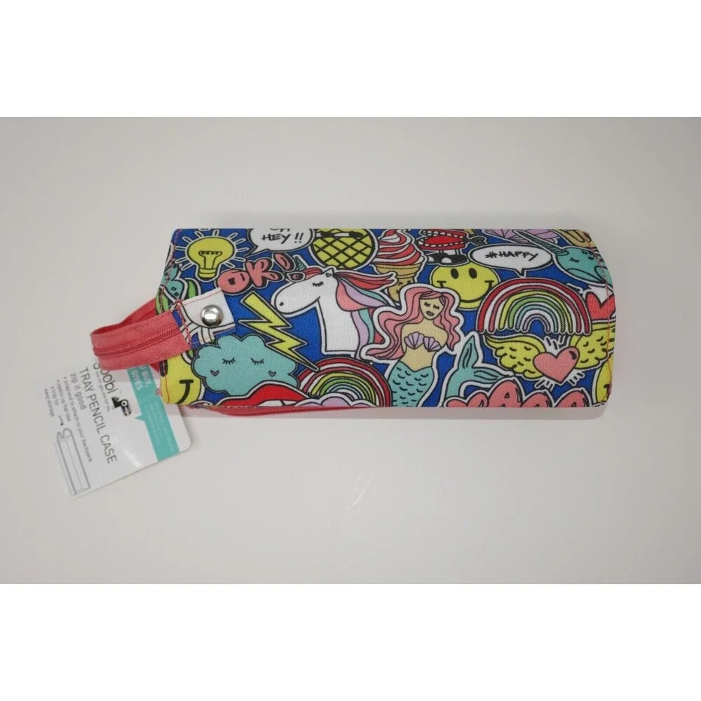 Yoobi Tray Pencil Case Jumbo Doodle